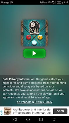 8 BALL ONLINE game - Screenshot 3