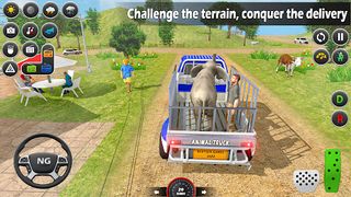 Animal Cargo Truck Game 3D - Screenshot 3
