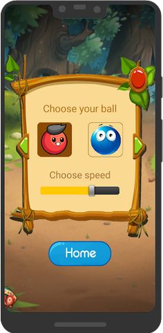Red ball - bounce game - Screenshot 4