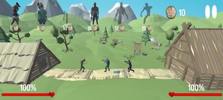 War: Protect the Zombies - Screenshot 1