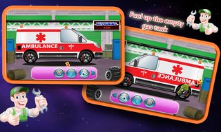 Ambulance Repair Garage game - Screenshot 2