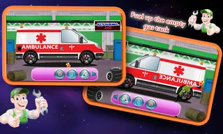 Ambulance Repair Garage game - Screenshot 2