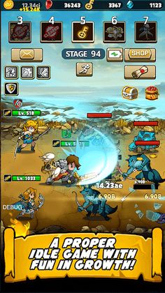Taptales : Online Idle RPG - Screenshot 1