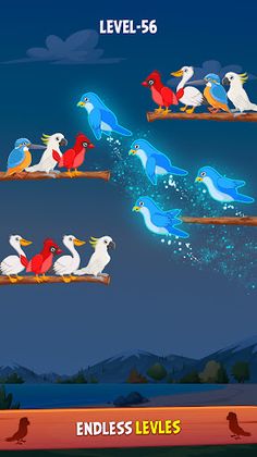 Bird Color Sort Puzzle - Screenshot 3