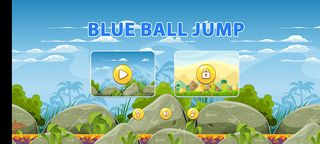 Blue Ball Jumping - Screenshot 1