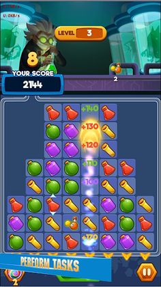 LAB Story: Classic Match 3 - Screenshot 4