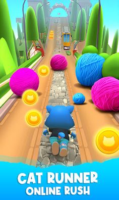 Cat Run - Endless Running - Screenshot 2
