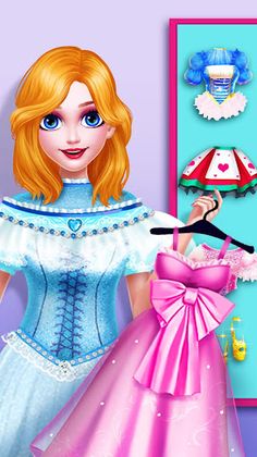 Alice Makeup Salon: face games - Screenshot 4