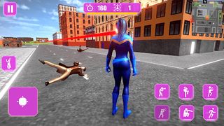 Super Hero Girl Simulator 3D - Screenshot 3