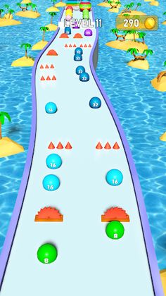 Going Ball Run 2048 3D - Screenshot 4