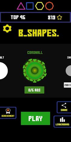 Break shapes - a ball game - Screenshot 1