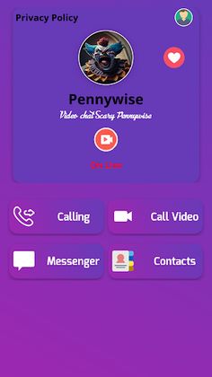 Scary Pennywise Fake call V &C - Screenshot 4