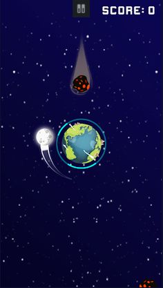 Asteroid Attack - Screenshot 1