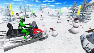 Snow ATV Bike Racing Snowcross - Screenshot 3
