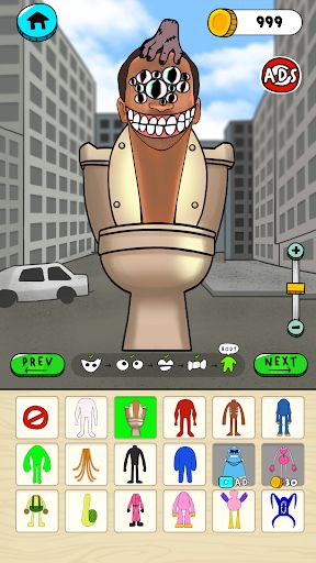 Monster Makeover, Mix Monsters - Screenshot 3