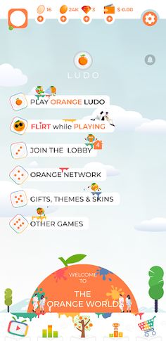 Orange Ludo - Screenshot 1