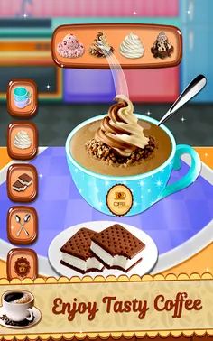 My Cafe - Coffee Maker Game - Screenshot 4