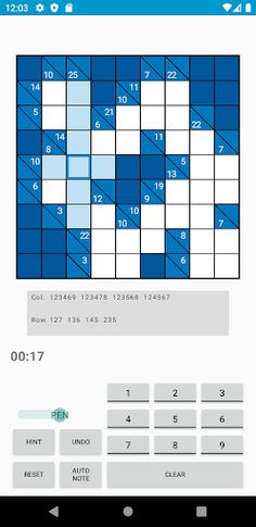 Kakuro - Screenshot 2