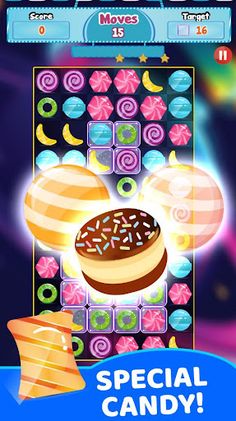 Sweet Candy Bomb Space - Screenshot 1