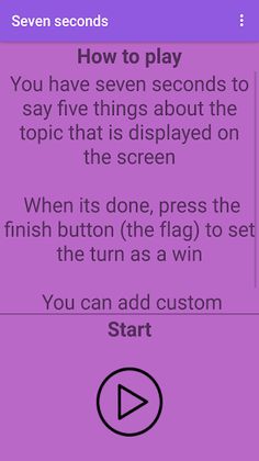 Seven seconds - Screenshot 1