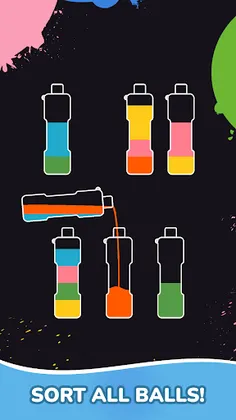 Water Sort - Color Puzzle Game - Screenshot 1