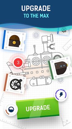 Idle Submarine: Raft to Boat - Screenshot 2