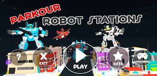 Parkour robot station obby - Screenshot 1