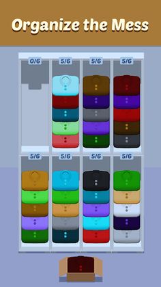 Color Sort: Cloth Organizer - Screenshot 1