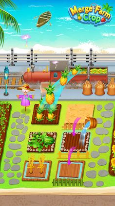 Merge Farm Crop - Screenshot 1