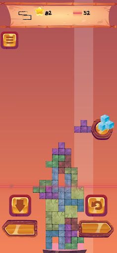 Tiki Tower - Block Puzzel - Screenshot 1
