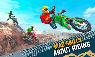 Crazy Bike Racing Stunt Game - Screenshot 1