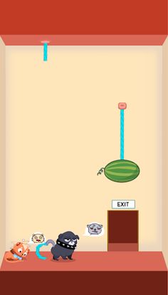 Rescue Kitten - Rope Puzzle - Screenshot 3