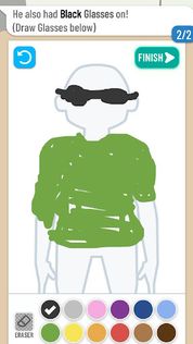 Line Up: Draw the Criminal - Screenshot 2