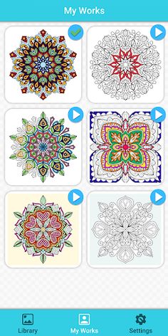 Mandala Color by Number - Screenshot 4
