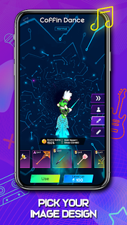 Cyber Surfer : Rhythm Odyssey - Screenshot 2