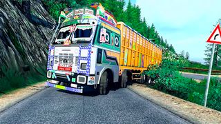 Indian Truck Uphill Simulator - Screenshot 2