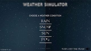 Weather Simulator - Screenshot 1