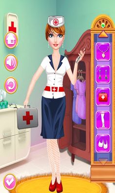 Beautiful Nurse Dress Up & Mak - Screenshot 2