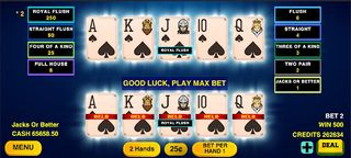 Video Poker - Multi Hand Poker - Screenshot 2