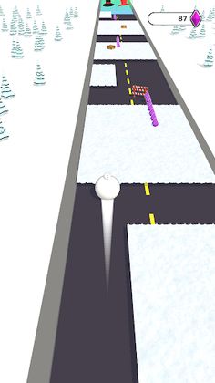 Snowman Run - Screenshot 2