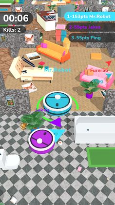 Robot Cleaners.io - Screenshot 2