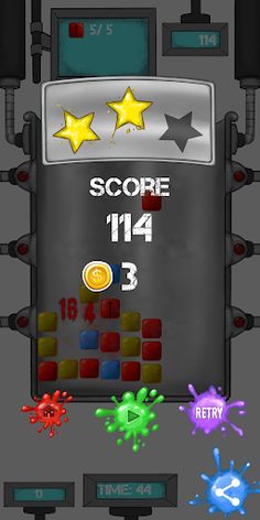 Suction Paint Labs: Match 3 - Screenshot 2