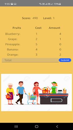 Maths Cashier - Screenshot 1