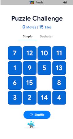 Slide Puzzle - Screenshot 1