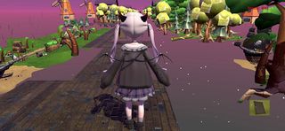 Anime princess run to castle - Screenshot 3