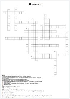 English Crossword Maker - Screenshot 1