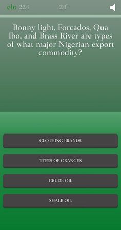 NIGERIA TRIVIA QUIZ - Screenshot 2