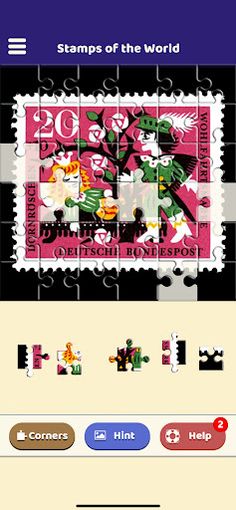 Stamps of the World Puzzle - Screenshot 4
