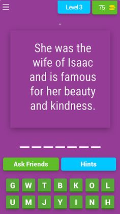 Women Of The Bible Quiz Trivia - Screenshot 4