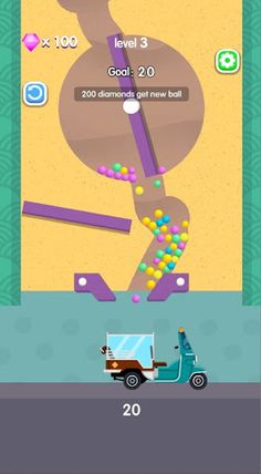 sand balls: dig this sand - Screenshot 1